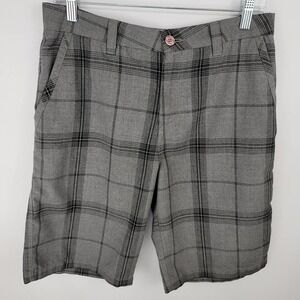O'NEILL Men's Plaid Casual Shorts Size 30